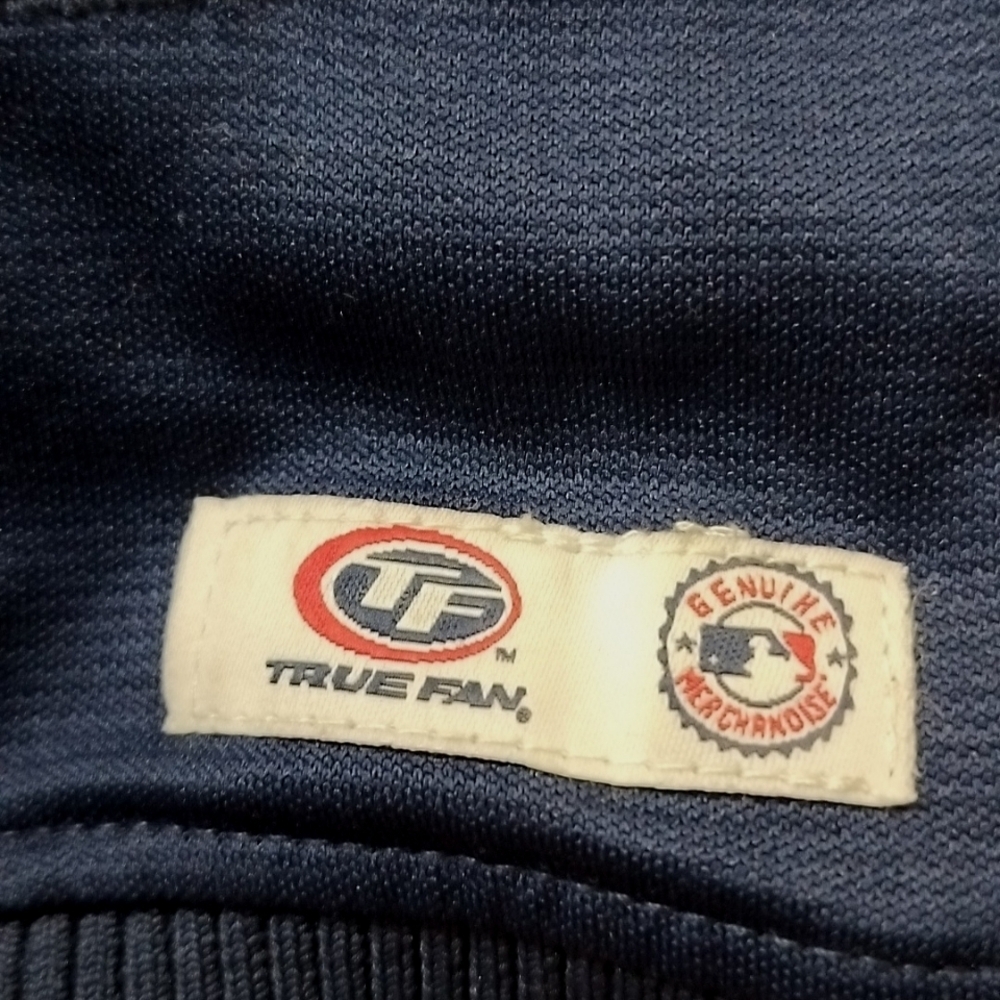 M374) Genuine Merchandise Navy Full Zip Front Houston Astros True Fan Jacket XL - Picture 7 of 8